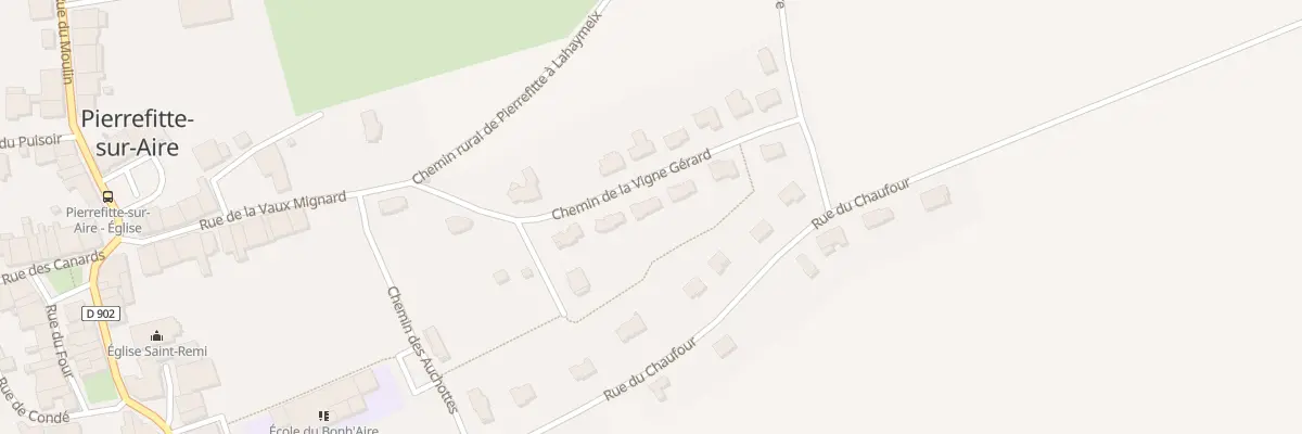 Plan du 6 Chem de la Vigne Gerard à Pierrefitte-sur-Aire