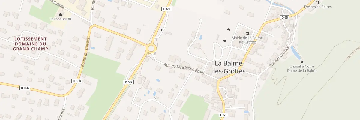 Plan du 122 Rue de l’Ancienne École à La Balme-les-Grottes
