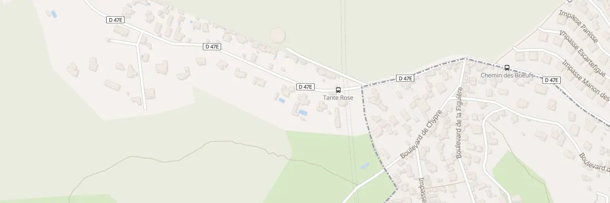 Plan du 1317 Bd Marius Brémond aux Pennes-Mirabeau