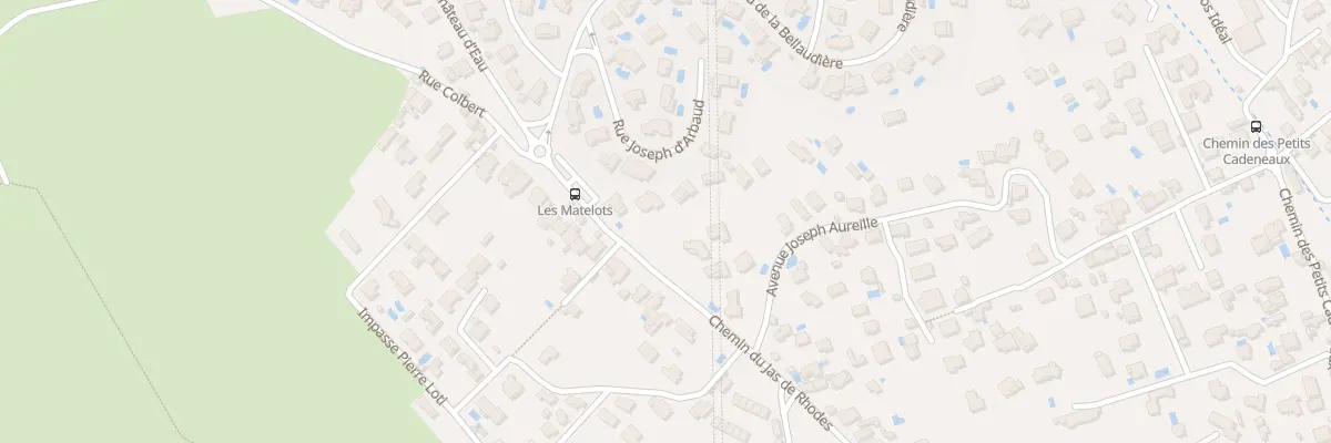 Plan du 28B Che du Jas de Rhodes aux Pennes-Mirabeau