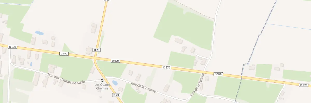 Plan du 25 Rue des Reppes à Sens-sur-Seille