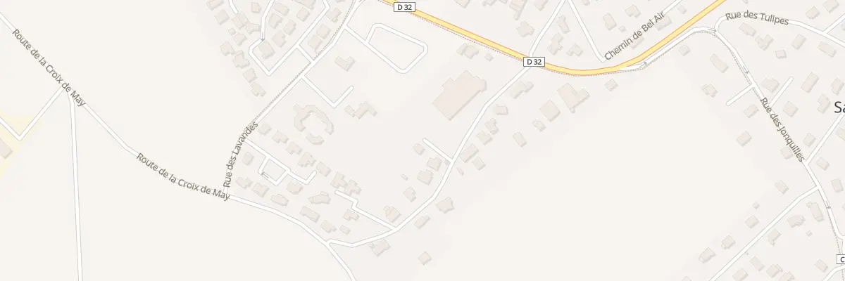 Plan du 28 Imp des Perce - Neige à Saint-Sauveur