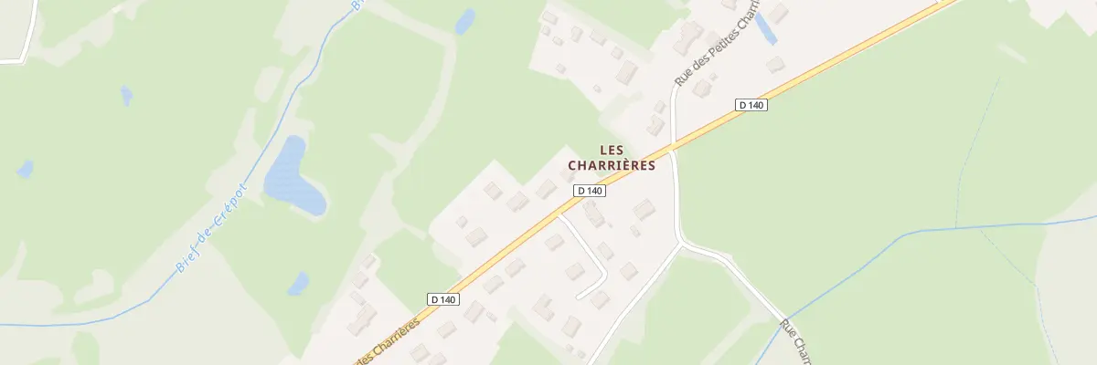 Plan du 999 Ham des Charrières au Fay