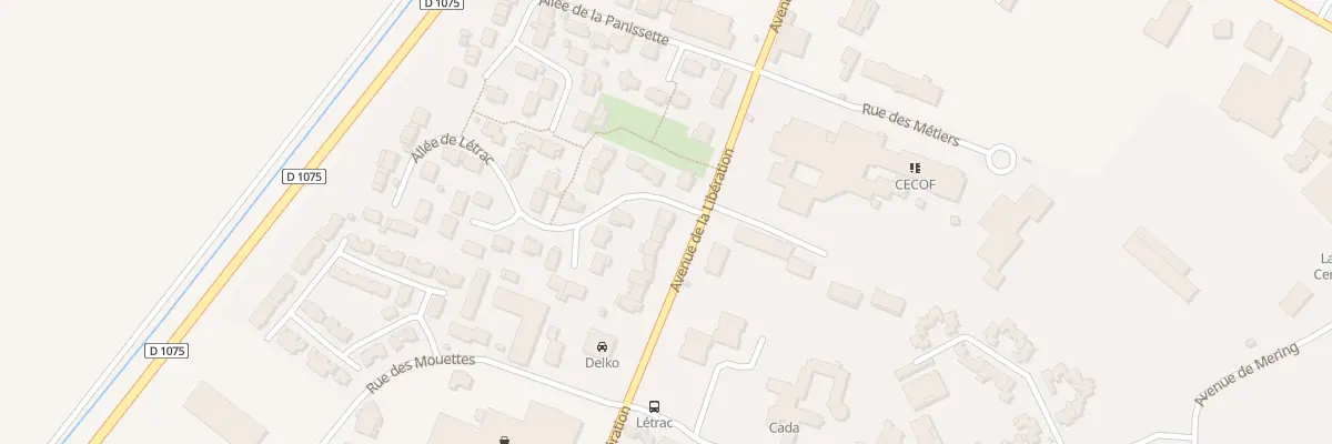 Plan du 55 Av de la Libération à Ambérieu-en-Bugey