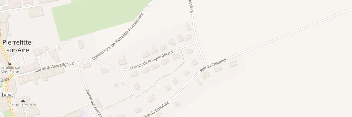 Plan du 10 Chem de la Vigne Gerard à Pierrefitte-sur-Aire