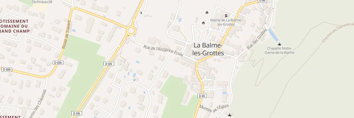 Plan du 17 Rue du Parc à La Balme-les-Grottes
