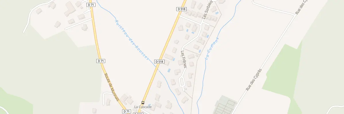 Plan du 1076B Le Village à Saint-Vérand