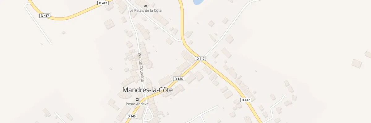 Plan du 17 Rue de Champagne à Mandres-la-Côte