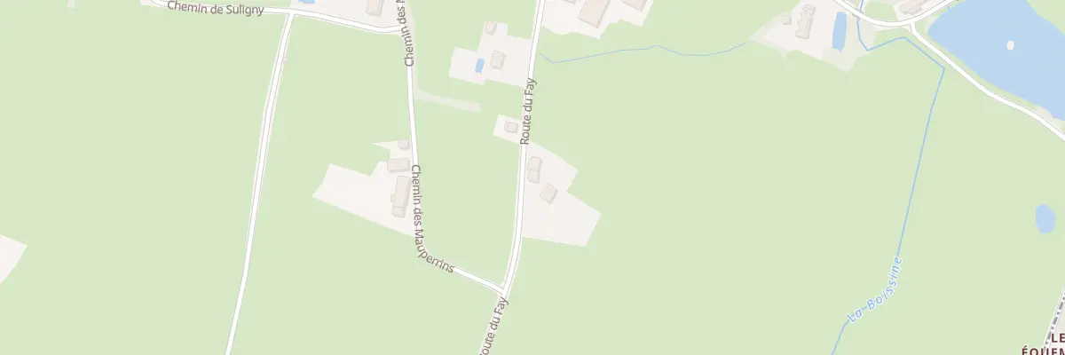 Plan du 1101 Rte du Fay à Frangy-en-Bresse