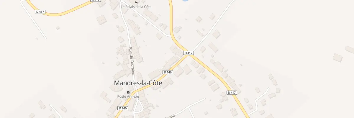 Plan du 15 Rue de Champagne à Mandres-la-Côte