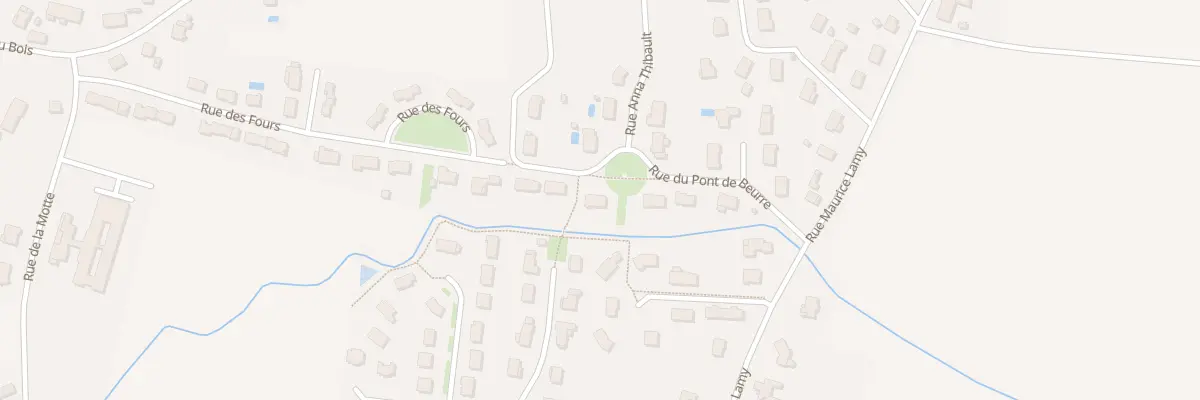 Plan du 7 Rue de Pont de Beurre à Saint-Aubin