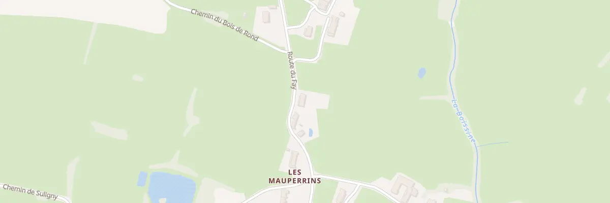 Plan du 705 Rte du Fay à Frangy-en-Bresse