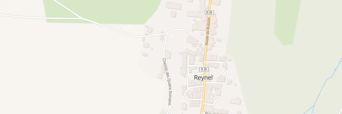 Plan du 11 Che des Quatre Romains à Reynel