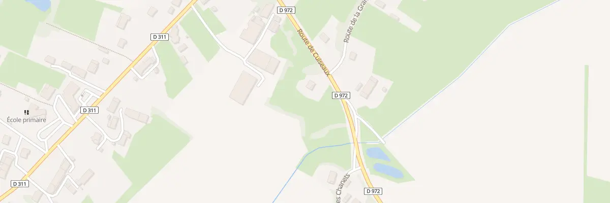 Plan du 1836 Rte de Cuiseaux au Miroir