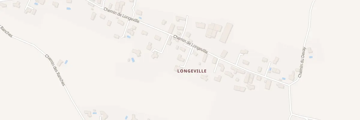 Plan du 655 Che de Longeville à Sérézin-de-la-Tour