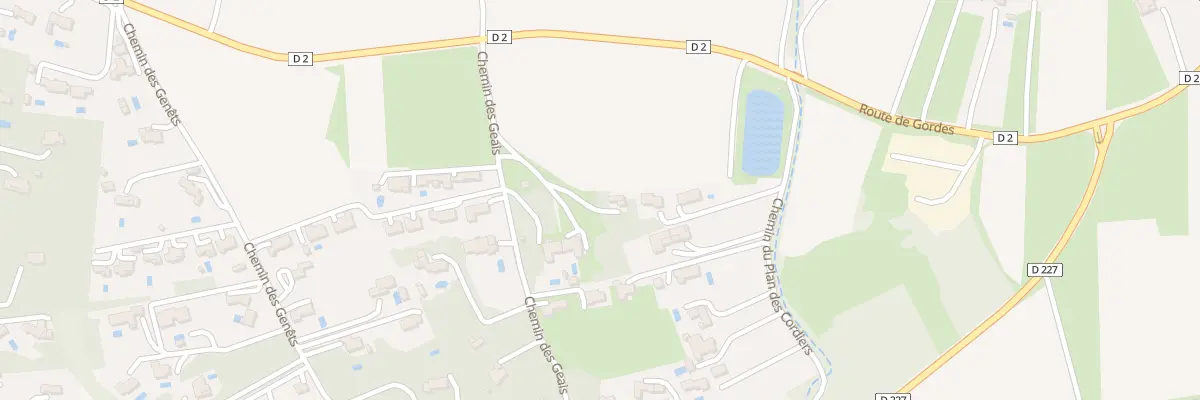 Plan du 462 Che des Geais à Saint-Saturnin-lès-Apt