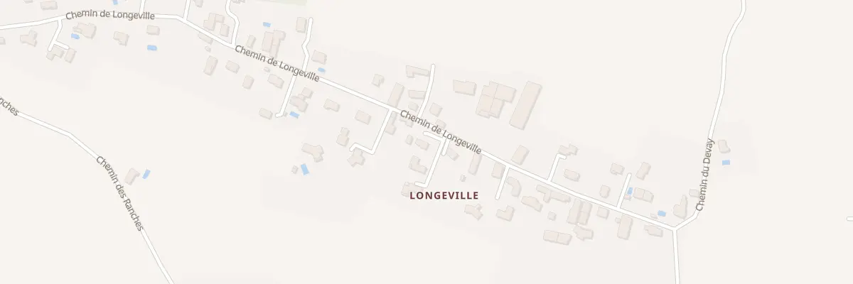 Plan du 665 Che de Longeville à Sérézin-de-la-Tour