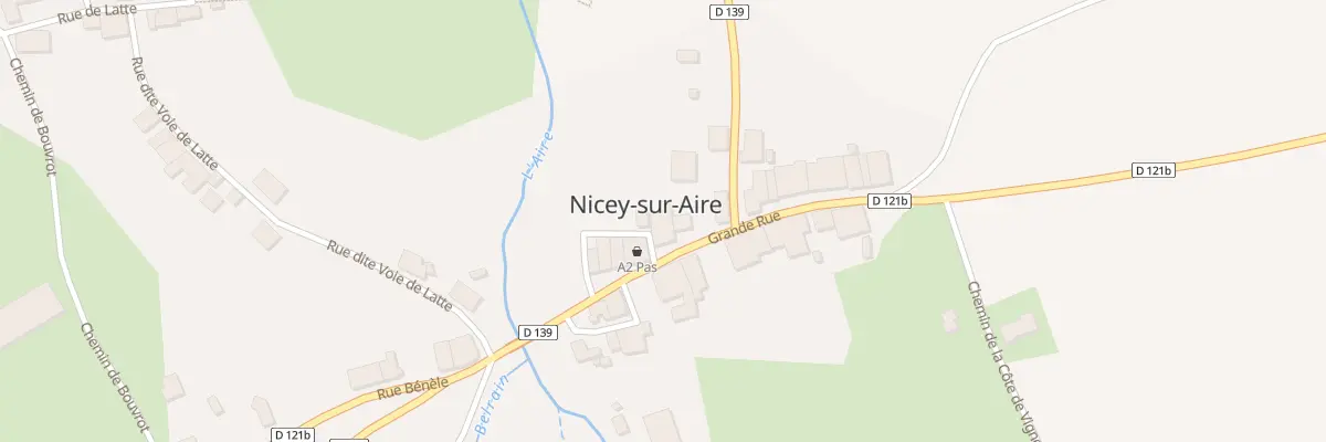 Plan du 11 Gr Grande Rue à Nicey-sur-Aire