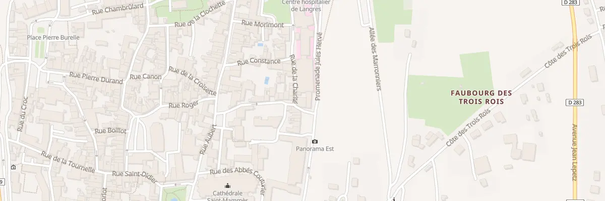 Plan du 17 Rue de la Crémaillère à Langres