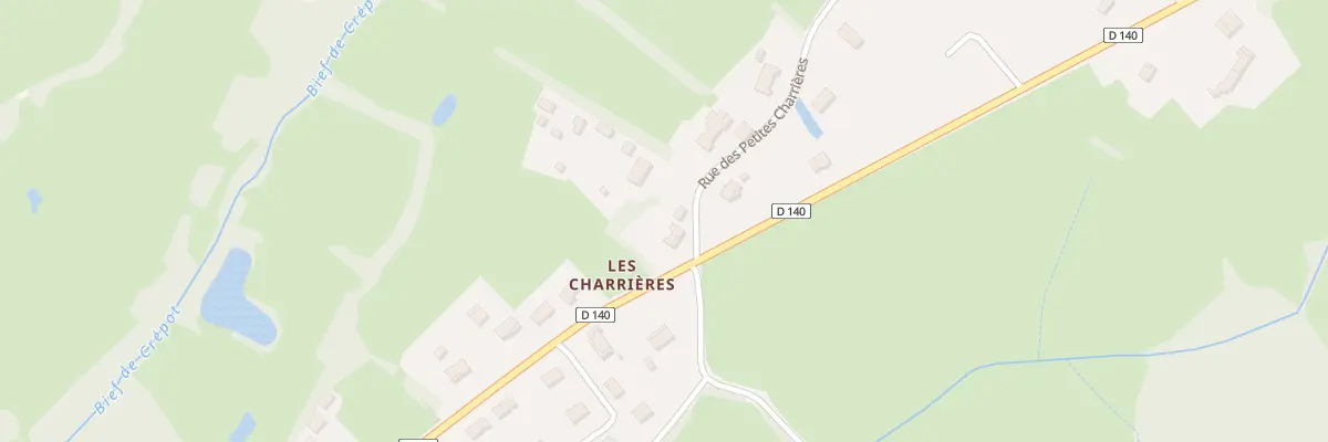 Plan du 3 Ham Les Petites Charrieres au Fay