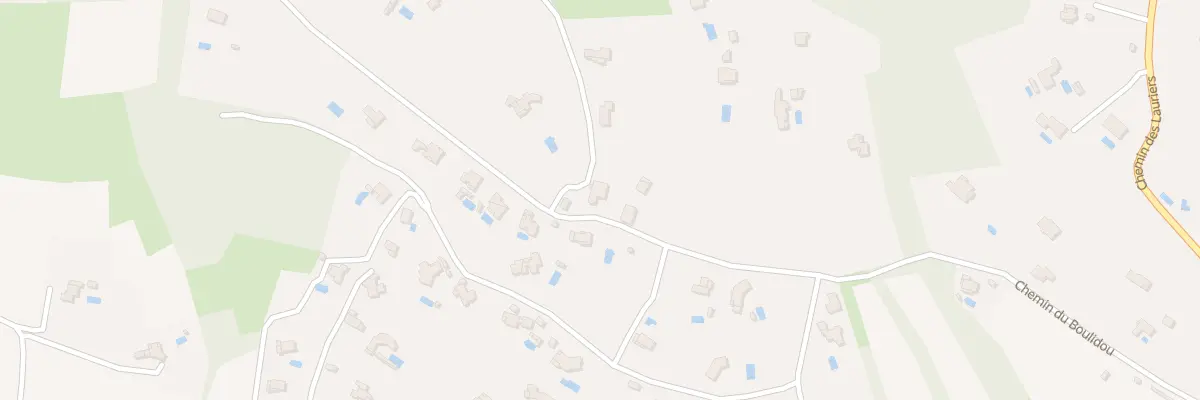 Plan du 900 Che de Fabregues à Éguilles
