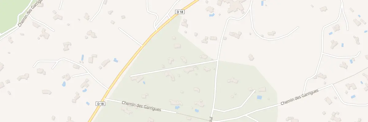 Plan du 479 Rte de Saint Cannat à Rognes