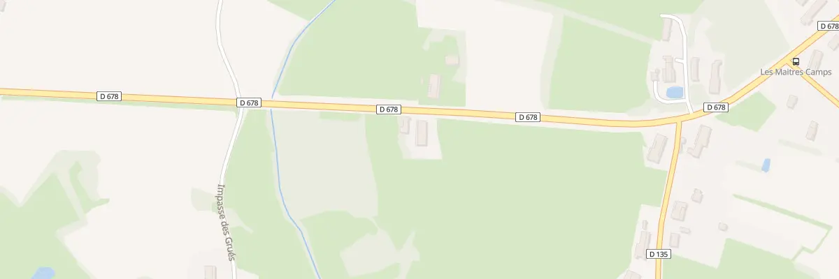 Plan du 88 Ham des Maitre Camps au Fay