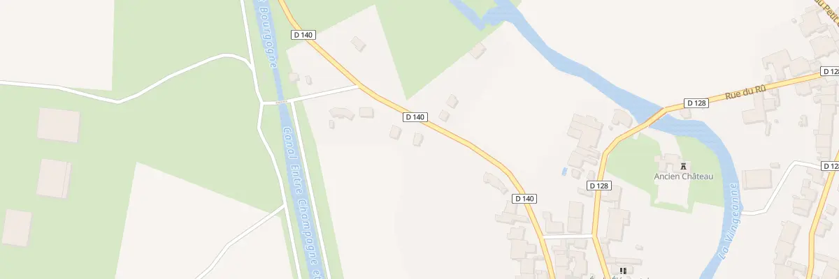 Plan du 9 Rue du Pont d’Archon à Cusey