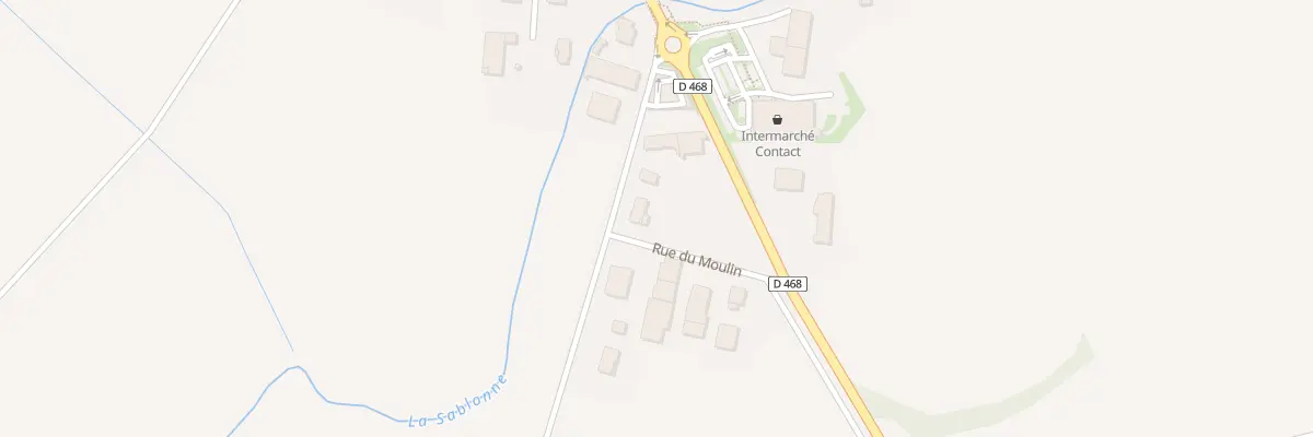 Plan du 5650 Rue du Moulin à Saint-Aubin
