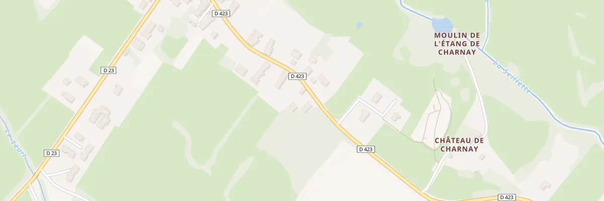 Plan du 316 Rte de Charnay à Frangy-en-Bresse