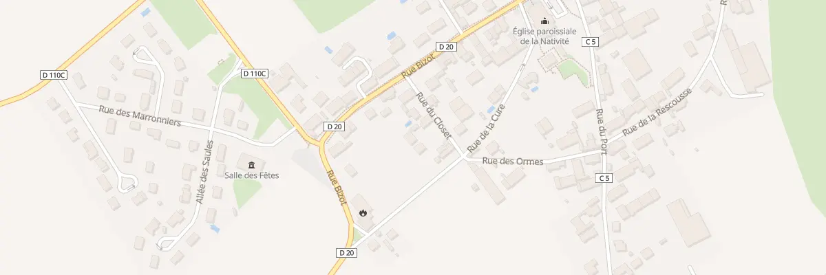 Plan du 3 Rue du Closey aux Maillys