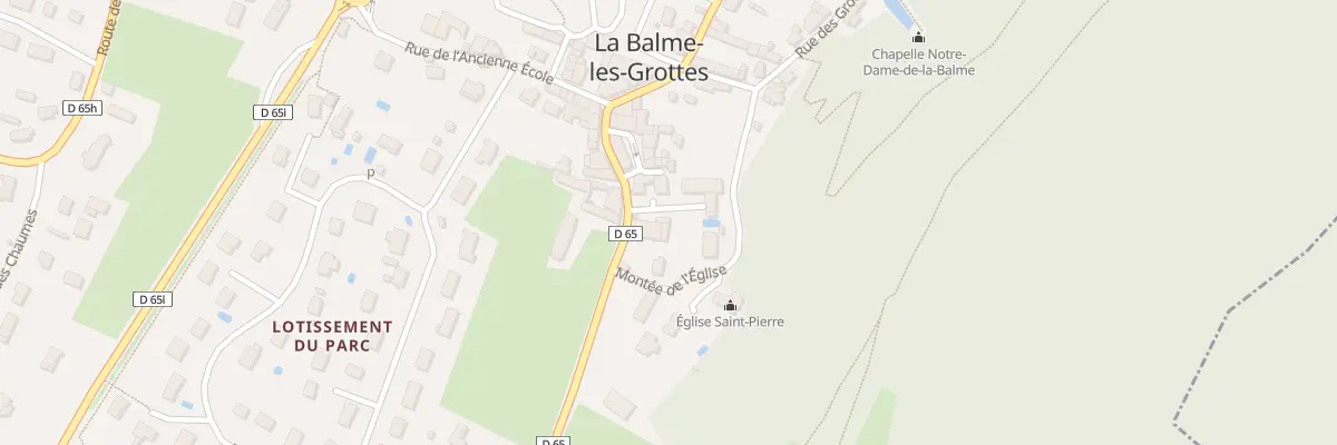 Plan du 7 Pl du 19 Mars 1962 à La Balme-les-Grottes