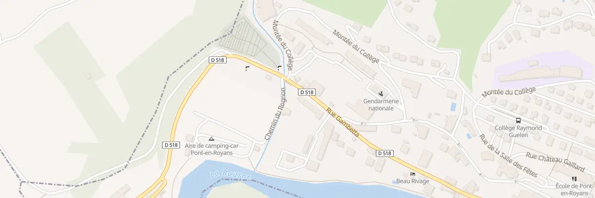 Plan du 51 Rue Gambetta à Pont-en-Royans