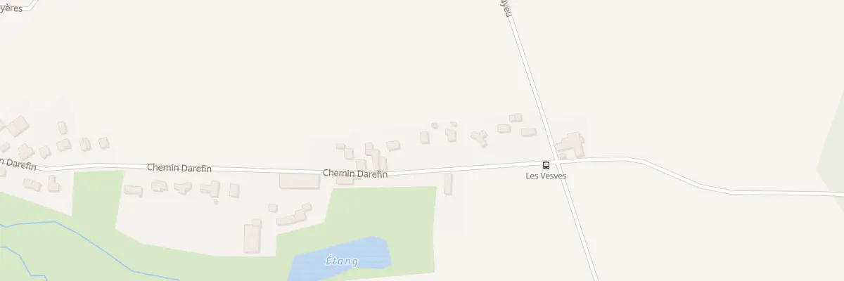 Plan du 691 Chem Darefin à Châteauvilain