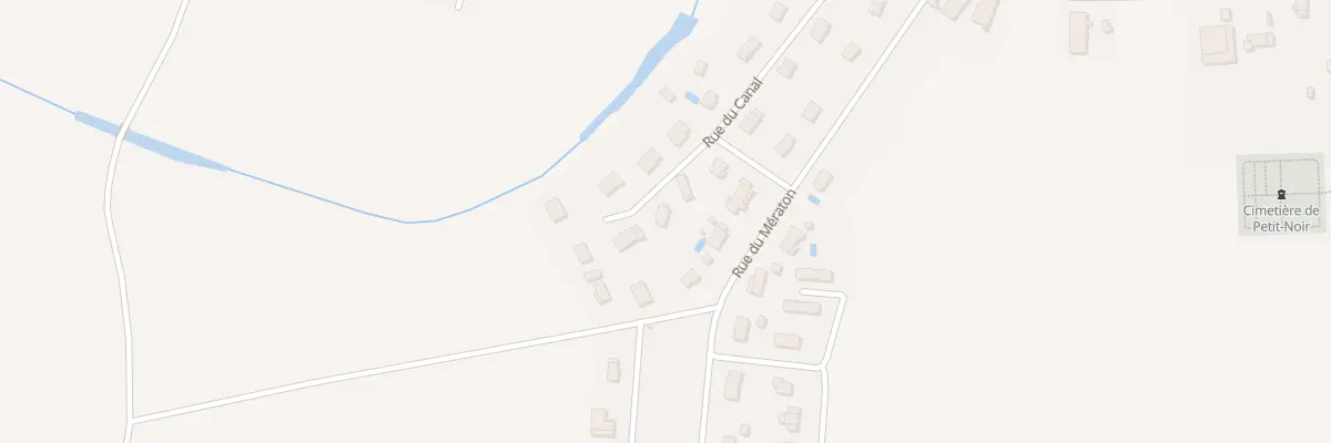 Plan du 13 Rue du Canal à Petit-Noir