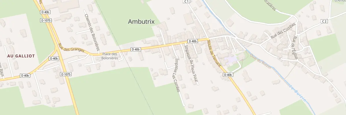 Plan des Granges Sud à Ambutrix