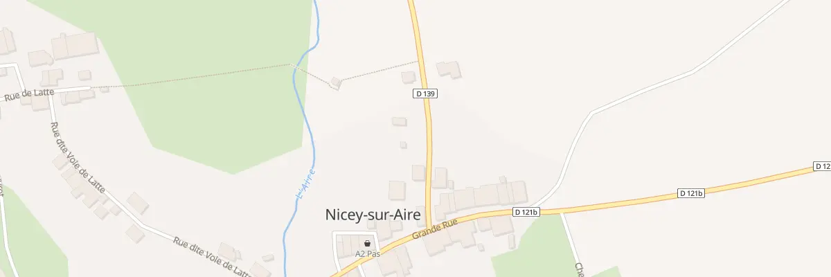 Plan du 3 Rte de Pierrefitte à Nicey-sur-Aire