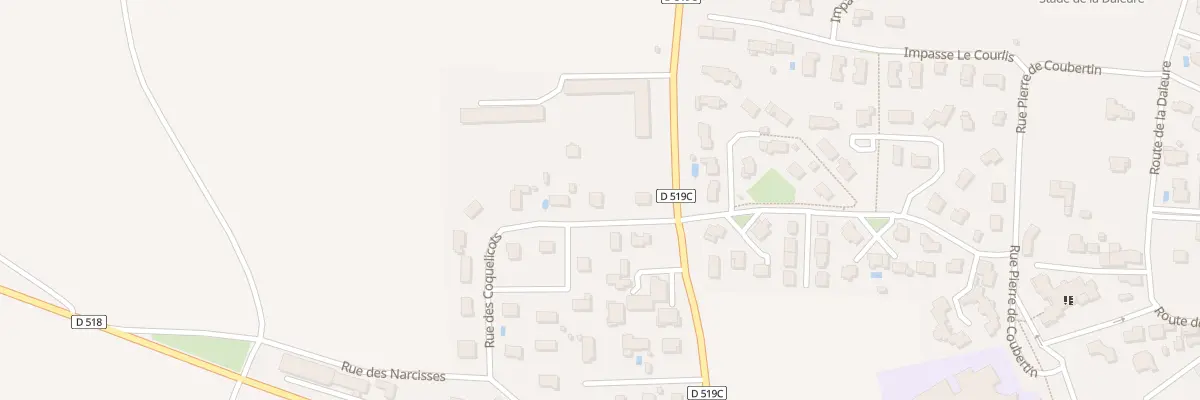 Plan du 4 Rue des Coquelicots à Saint-Étienne-de-Saint-Geoirs