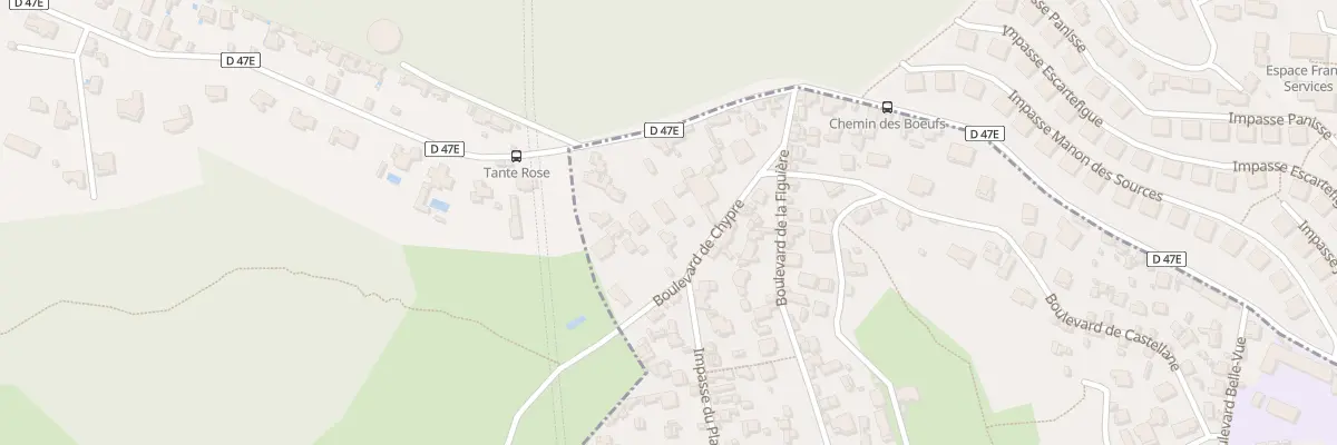 Plan du 14 Bd de Chypre à Marseille 15e Arrondissement