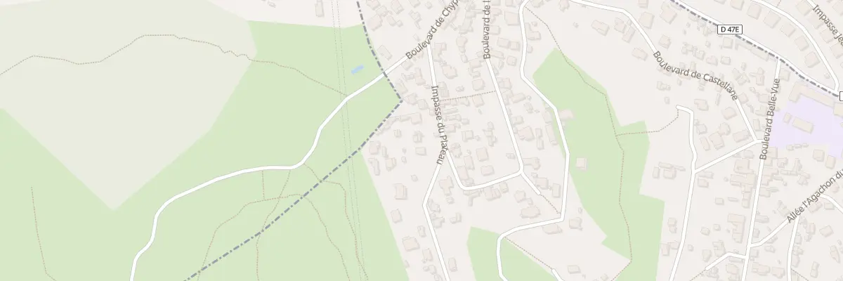 Plan du 20 Imp du Plateau Qrt Verduron à Marseille 15e Arrondissement
