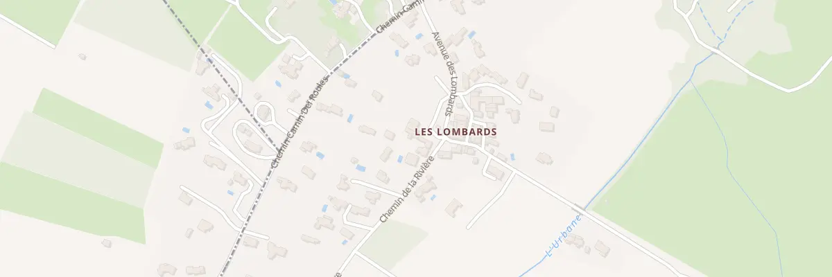Plan du 305 Av des Lombards à Gargas