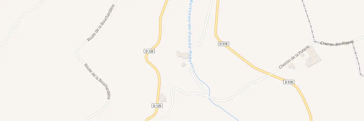 Plan du 445 Che de la Combe Reynaud à Brion