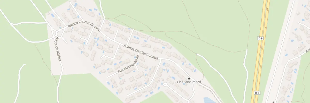 Plan du 20 Av Charles Gounod à Cabriès