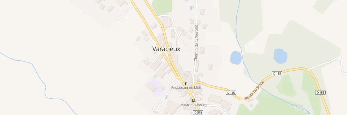 Plan du 714 Le Village à Varacieux