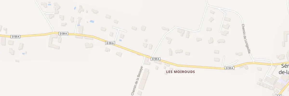 Plan du 5246 Les Moirouds à Sérézin-de-la-Tour