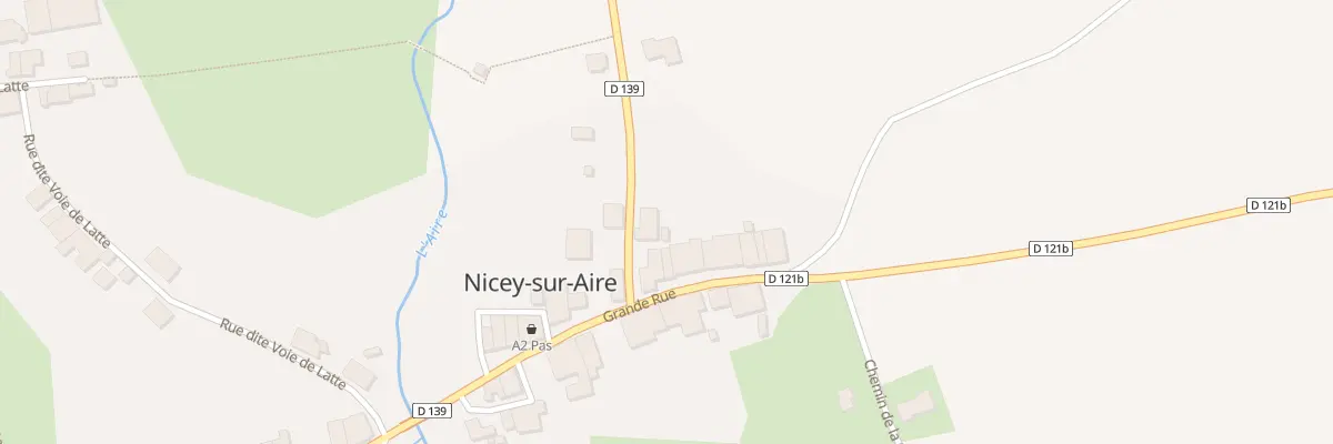 Plan du 19 Gr Grande Rue à Nicey-sur-Aire