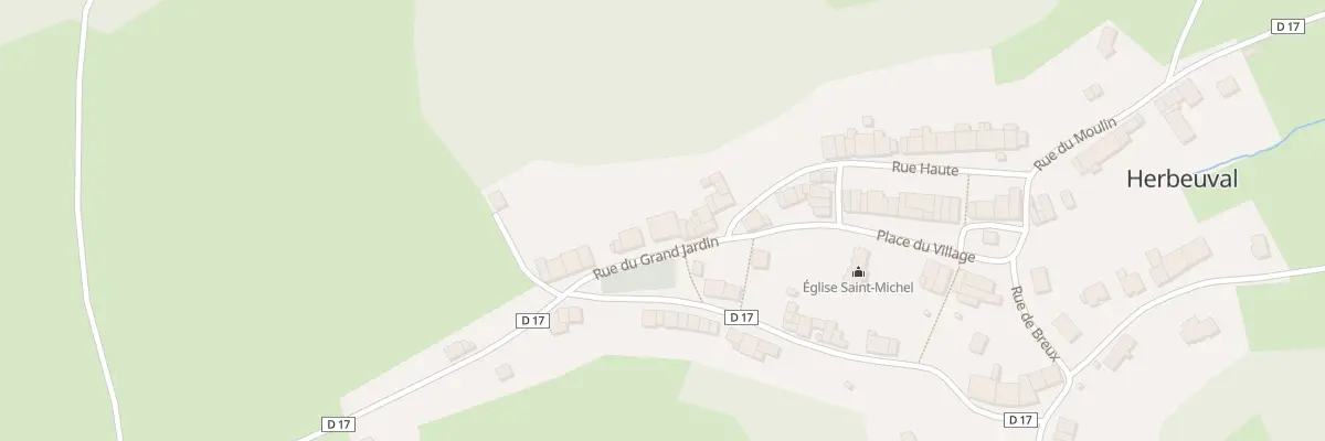 Plan du 8 Rue de la Creux à Herbeuval