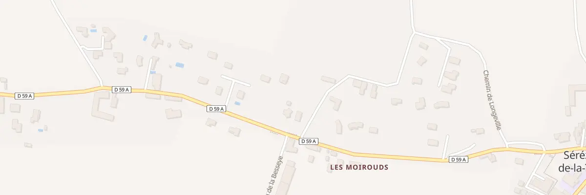 Plan du 65 Che du Patier à Sérézin-de-la-Tour