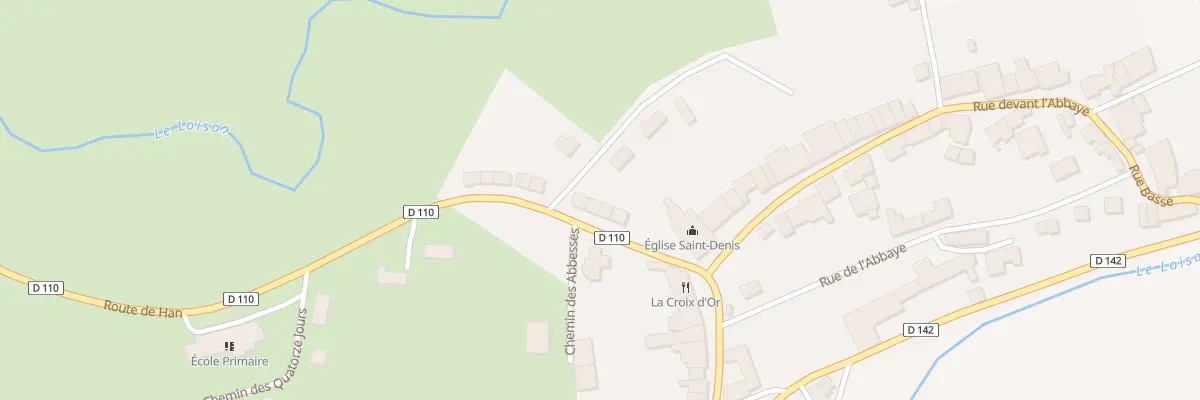 Plan du 6 Rte de Han à Juvigny-sur-Loison