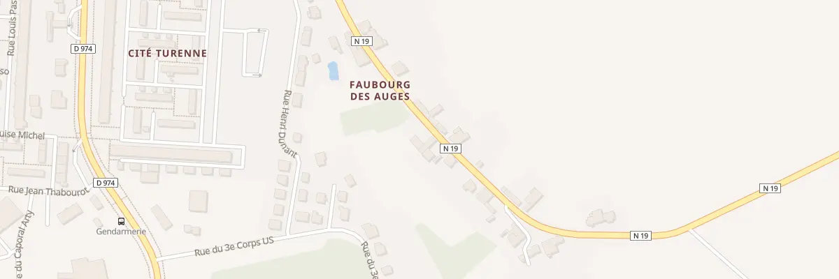 Plan du 660 Rue des Auges à Langres